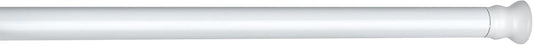 TELESCOPIC SLIDE BAR 20MM WHITE 70-115