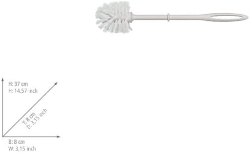 HANDLE PLASTIC 8CM WHITE