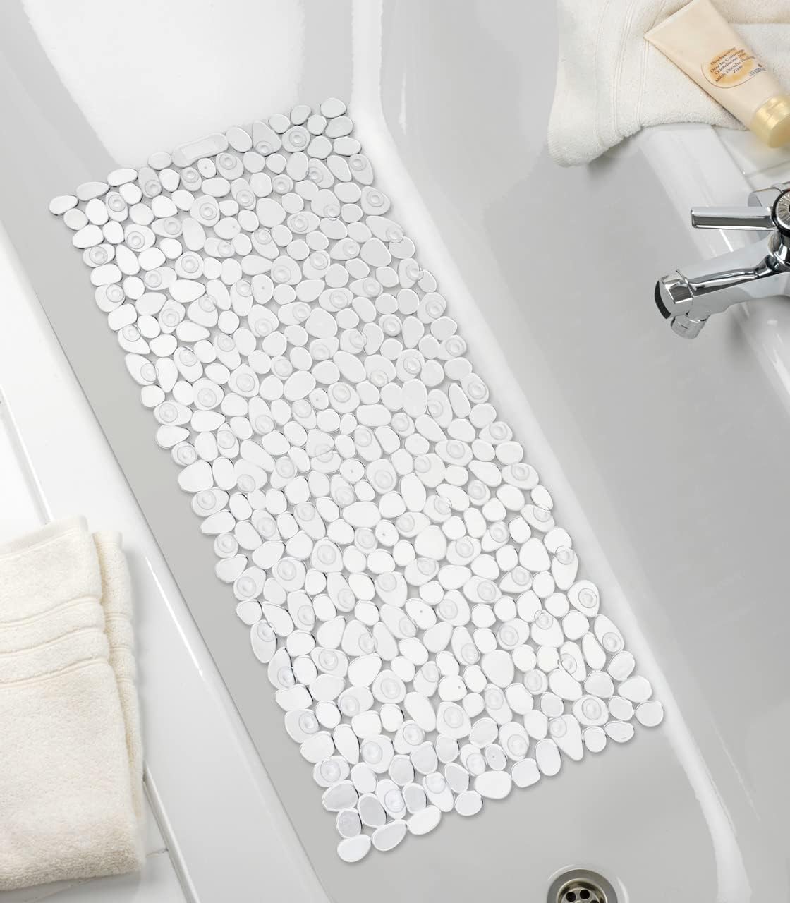 BATH MAT "PARADISE"71*36CM TRASP.