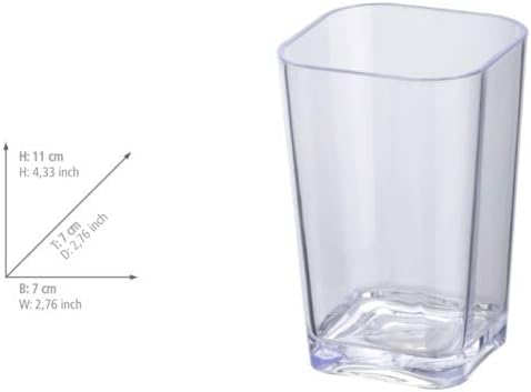 TUMBLER "CANDY" TRANSPARENT