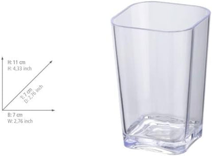 TUMBLER "CANDY" TRANSPARENT