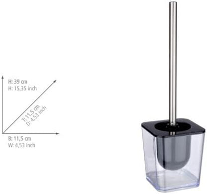 TOILET BRUSH "CANDY" TRANSPARENT