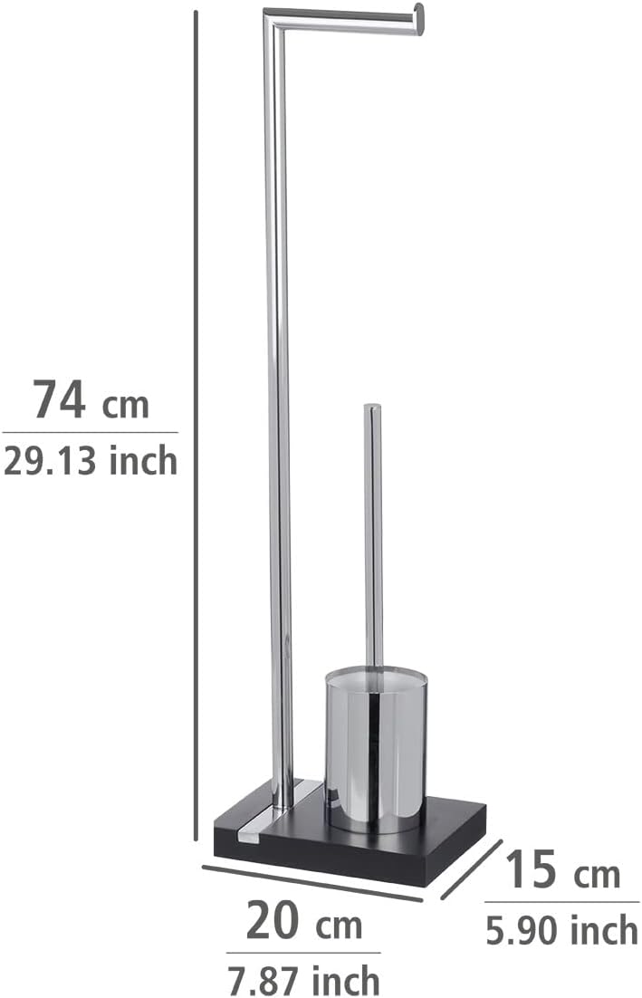 FREESTANDING TOILET BRUSH NOBLE BLACK