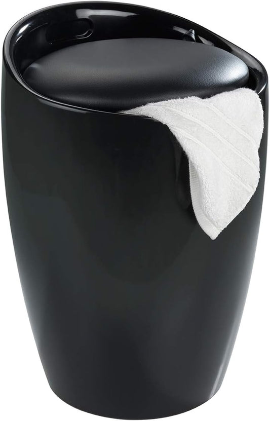 BATH STOOL "CANDY" BLACK