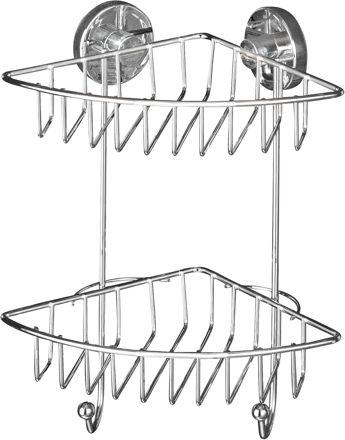 VACUUM LOC 2-TIER CORNER RACK BARI