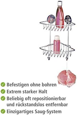 VACUUM LOC 2-TIER CORNER RACK BARI