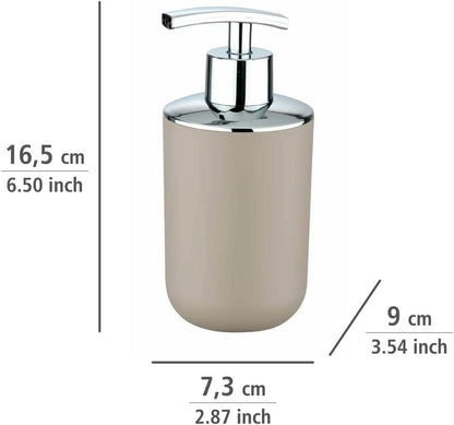 SOAP DISPENSER "BRASIL " TAUPE