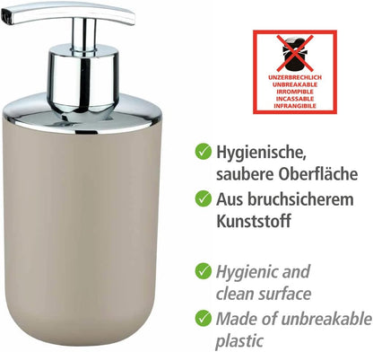 SOAP DISPENSER "BRASIL " TAUPE