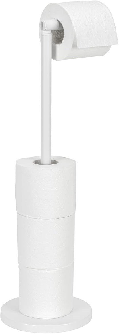 STAND TOILET PAPER HOLDER WHITE MATT