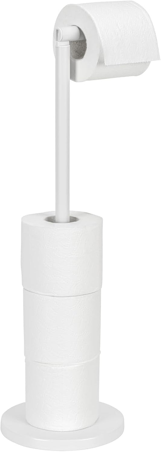 STAND TOILET PAPER HOLDER WHITE MATT
