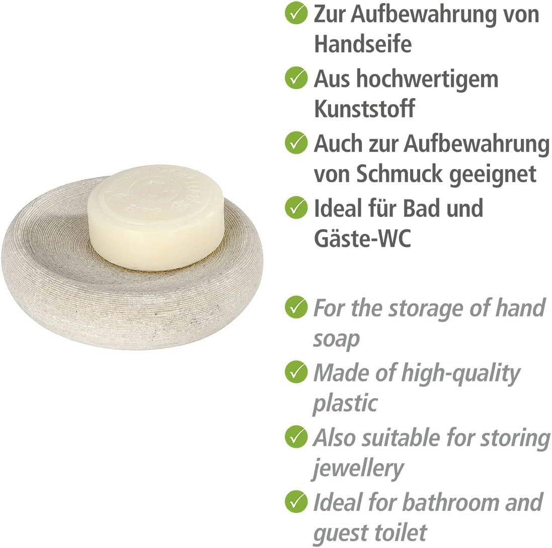 SOAP DISH "GOA" BEIGE