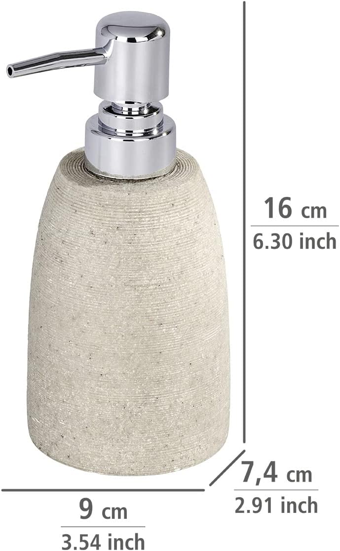 SOAP DISPENSER "GOA" BEIGE