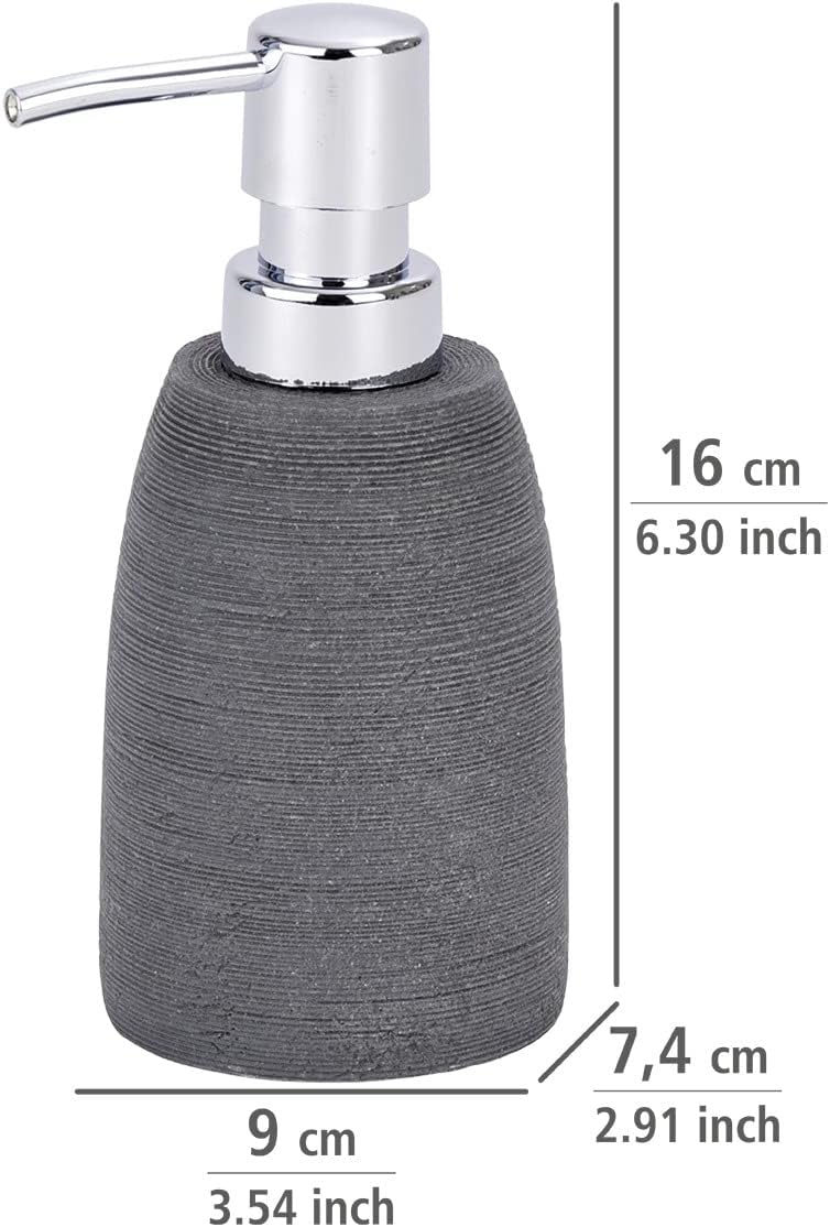 SOAP DISPENSER "GOA" GREY