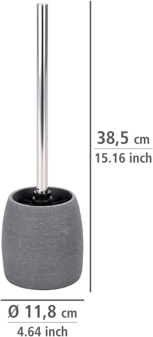 TOILET BRUSH "GOA" GREY