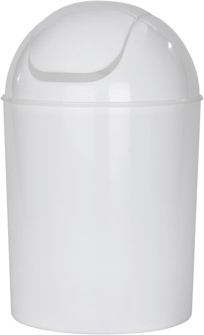 SWING COVER BIN "ECONOMIC" WHITE