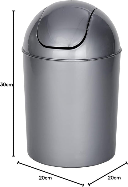 SWING COVER BIN "ECONOMIC" GREY