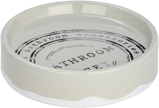 CERAMIC SOAP DISH BATHROOM
