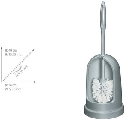 TOILET BRUSH STANDARD GREY