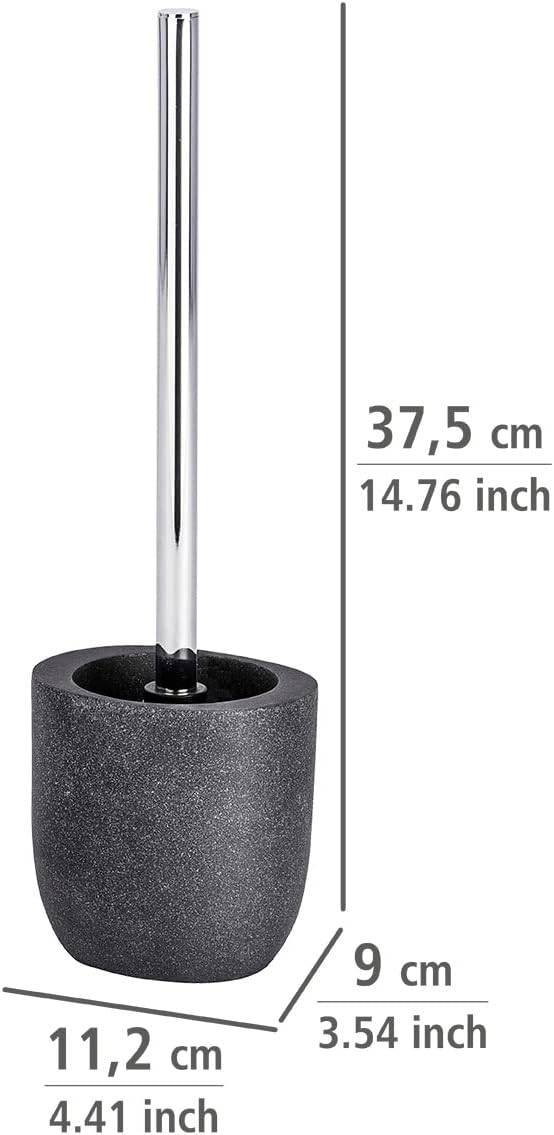 TOILET BRUSH "PURO" ANTHRACITE