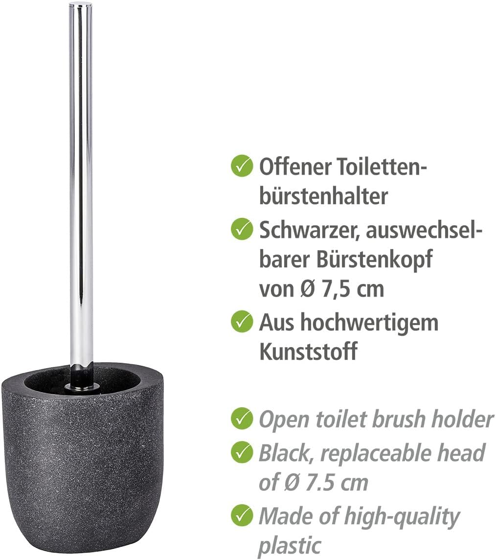 TOILET BRUSH "PURO" ANTHRACITE