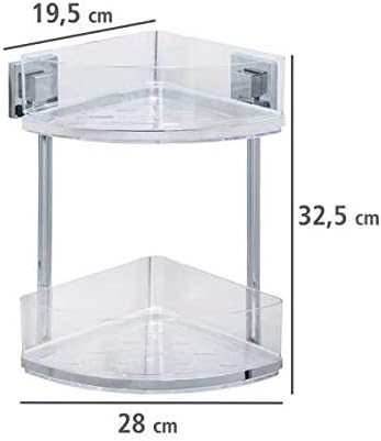 VACUUM LOC QUADRO 2-TIER CORNER RACK