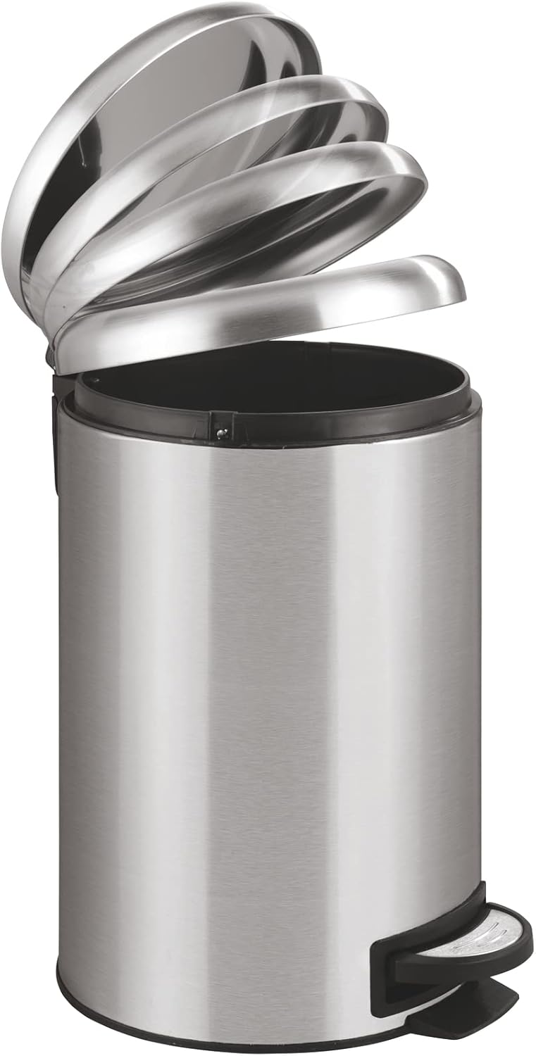 PEDAL BIN LEMAN 12LT. S.S.