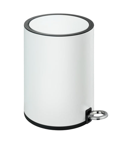 PEDAL BIN MONZA 3LT. WHITE