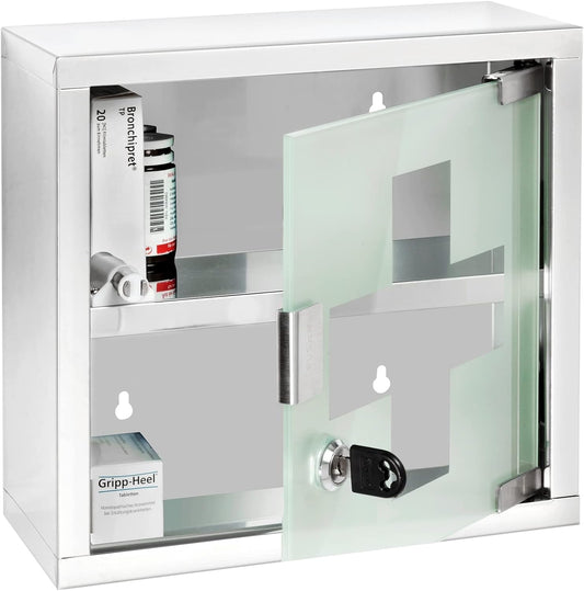 MEDICINE CHEST 25*25 S.S. SHINY