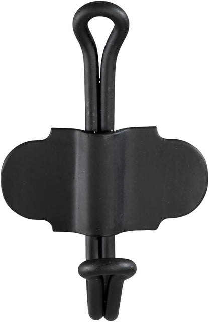 WALL HOOK NOSTALGIA, BLACK MATT