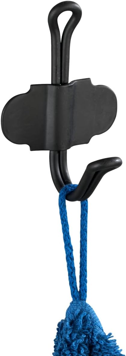WALL HOOK NOSTALGIA, BLACK MATT