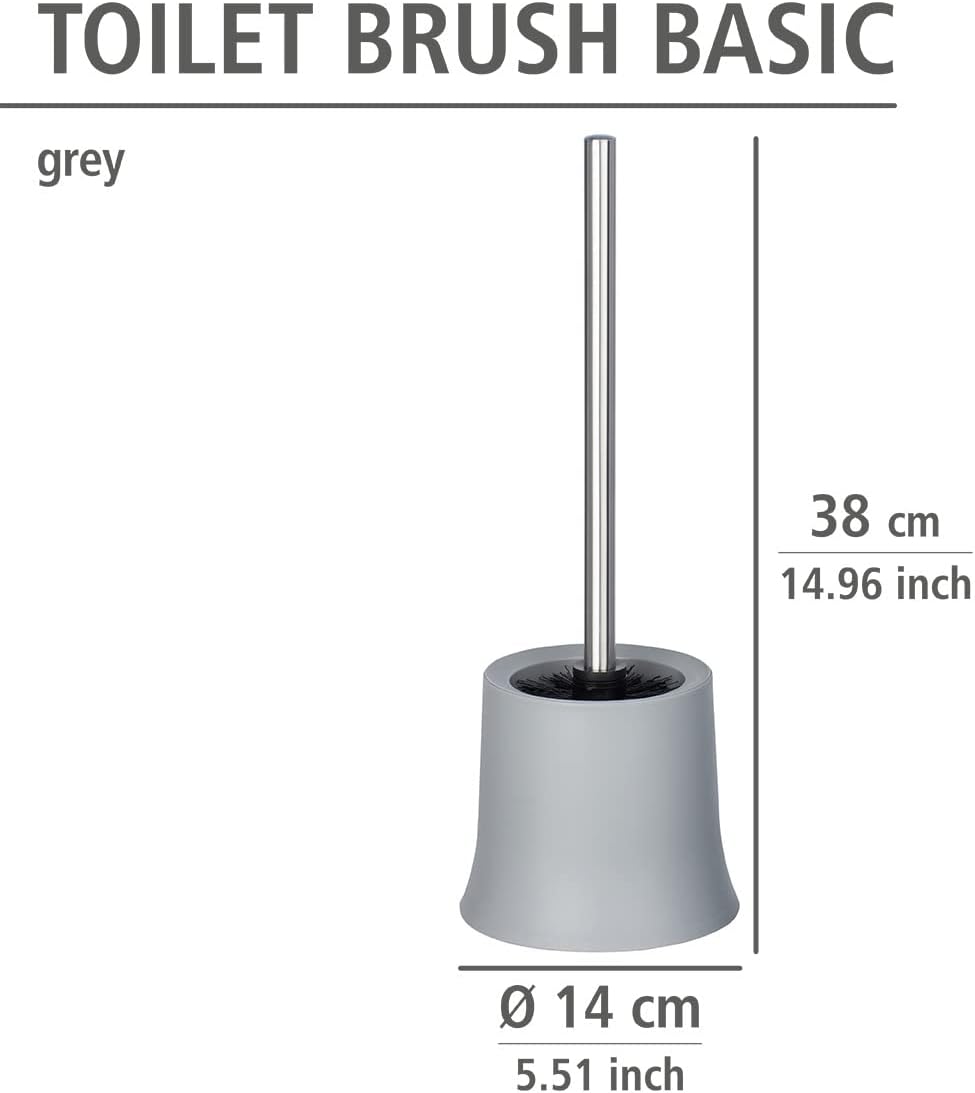 TOILET BRUSH "BASIC" GREY