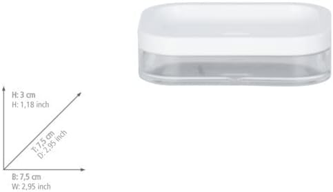 SOAP DISH "ORIA" WHITE