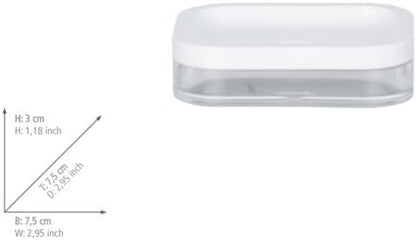 SOAP DISH "ORIA" WHITE