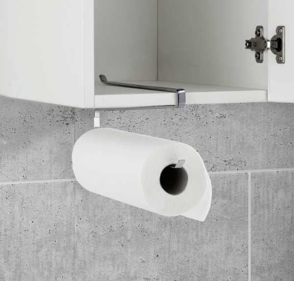 SHELF HANGING PAPER TOWEL HOLDER