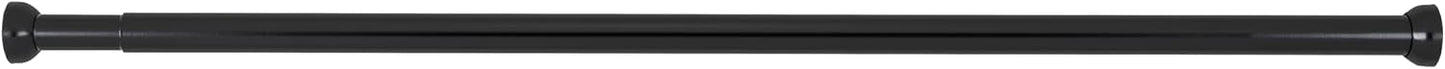 TELESCOPIC SLIDE BAR 20MM BLACK 70-115