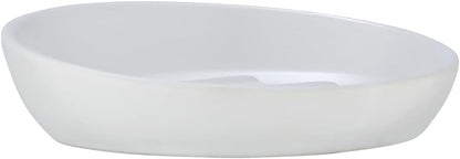 CERAMIC SOAP DISH MOD. BADI WHITE