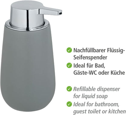 CERAMIC SOAP DISPENSER MOD. BADI GREY