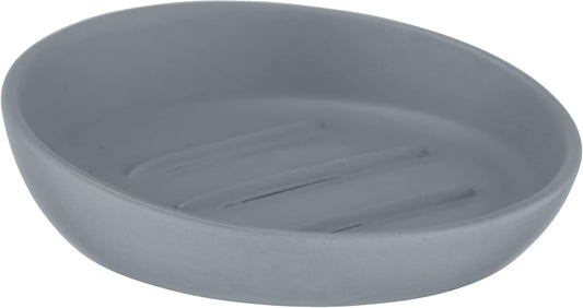 CERAMIC SOAP DISH "BADI" GREY