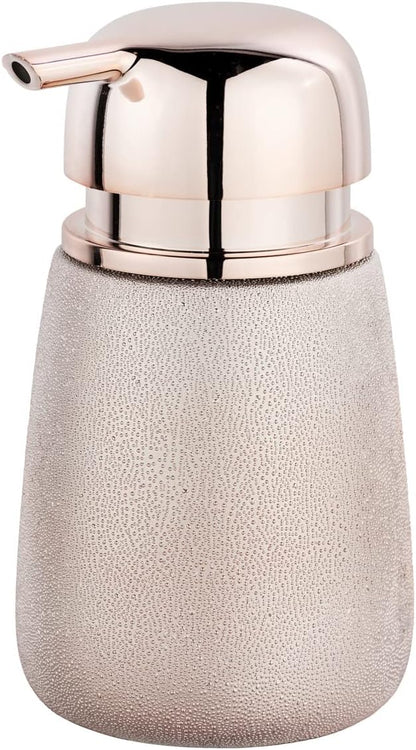 CERAMIC SOAP DISPENSER "GLIMMA" ROSE'