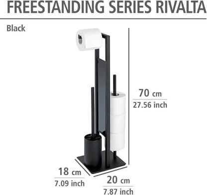 TOILET BRUSH "RIVALTA" BLACK