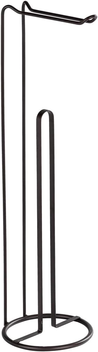 TOILET ROLL HOLDER "LUGANO" BLACK