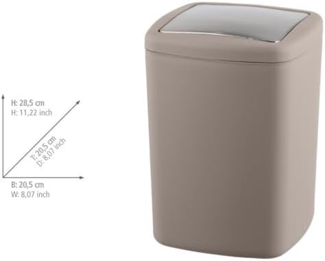 SWING COVER BIN "BARCELONA" L TAUPE