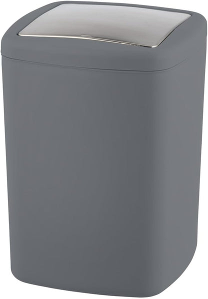 SWING COVER BIN "BARCELONA" L ANTHRACITE