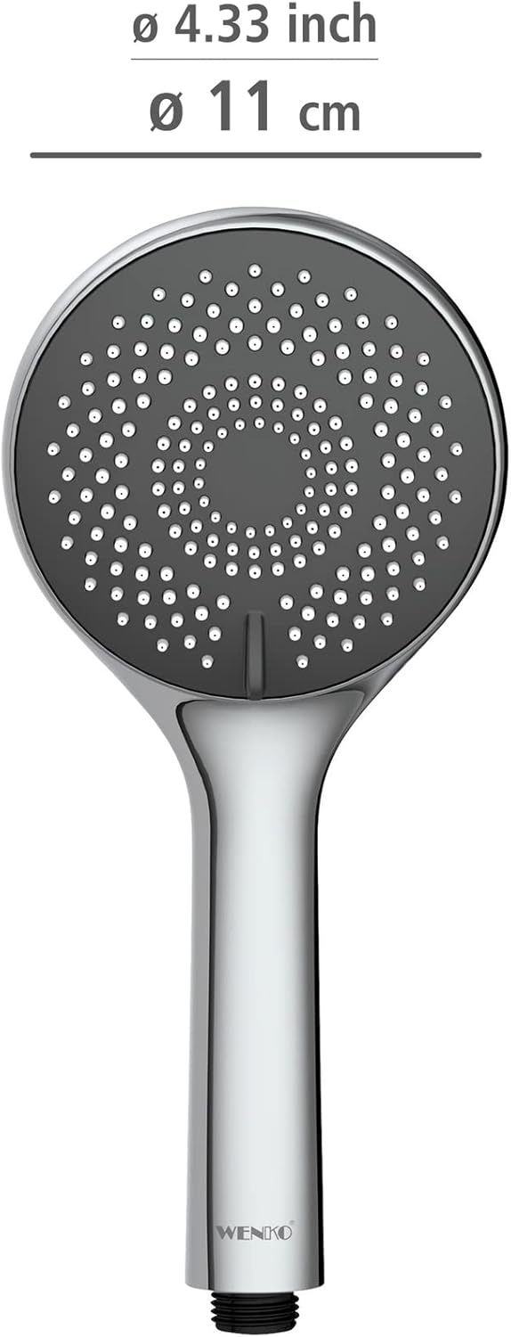 WATER SAVING SHOWER HEAD D.110 CHROME GY
