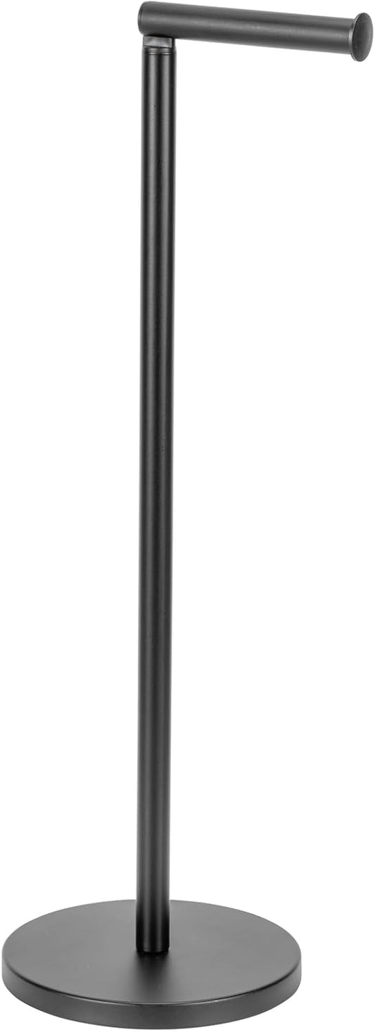 FREESTAND TOILET ROLL HOLDER BLACK MATT
