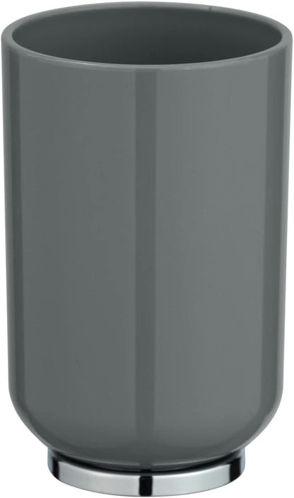 TUMBLER "POSA" GREY/CHROME