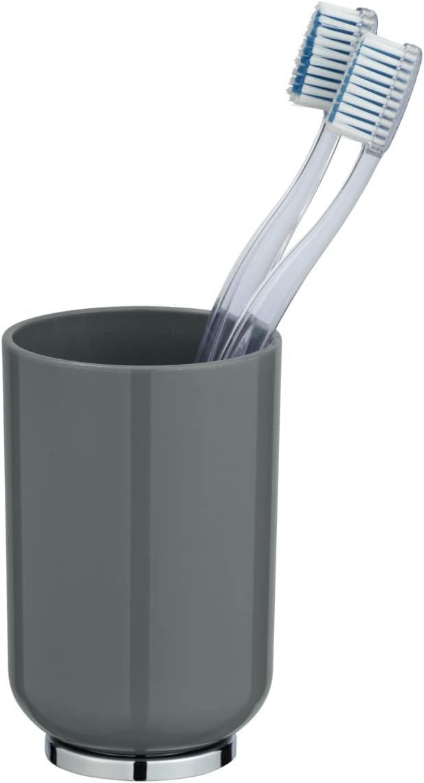 TUMBLER "POSA" GREY/CHROME