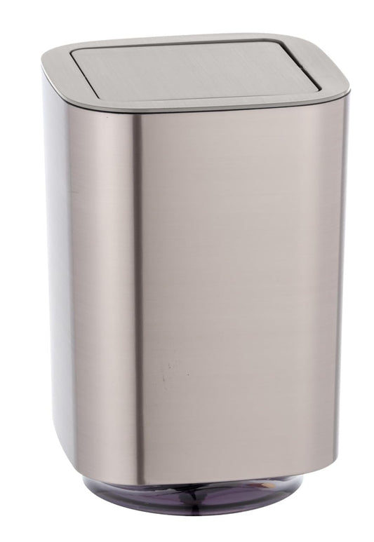 SWING COVER BIN MOD. "AURON" 5.5L CHROME