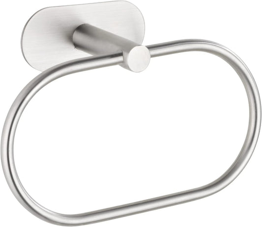 TURBO-LOC TOWEL RING "OREA" MATT S/S