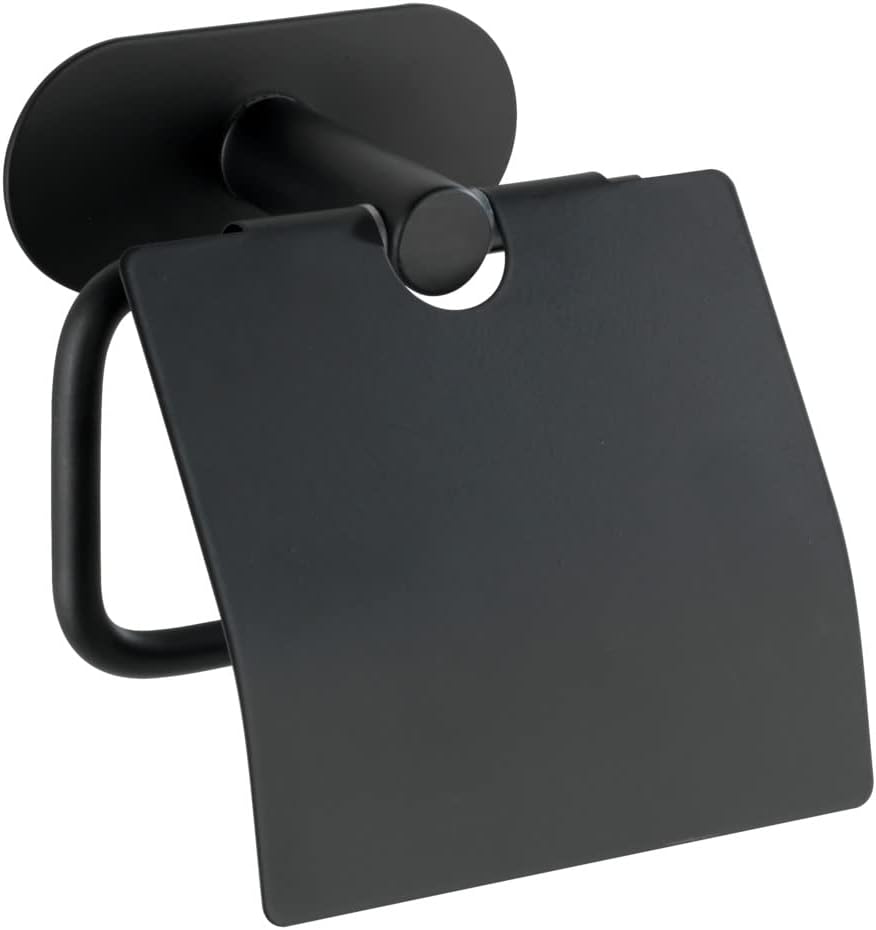 TURBO-LOC PAPER HOLDER W/COV OREA BLACK